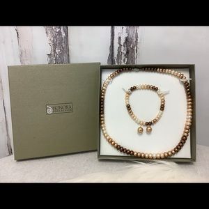 Honora Fresh Water Pearl Ombré Jewelry Set